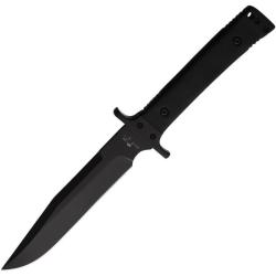 Couteau Fixe Bear Ops Bear Tac III Lame Acier D2 Manche G10 Noir Housse Balistique BC900B4B