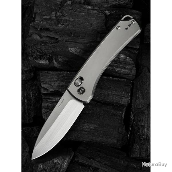 Couteau Pliant WE Knife Nightblade Lame Acier CPM 20CV Manche Titane Crossbar Lock WE220462