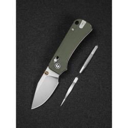 Couteau Pliant Civivi Baby Banter 2-TG Lame Acier 14C28N Manche G10 Crossbar Lock CIVC240741