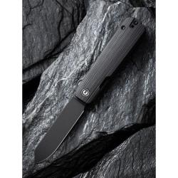 Couteau Pliant Civivi Sendy Lame Acier Nitro-V Manche G10 Noir Frais&eacute; Linerlock CIVC21004B2