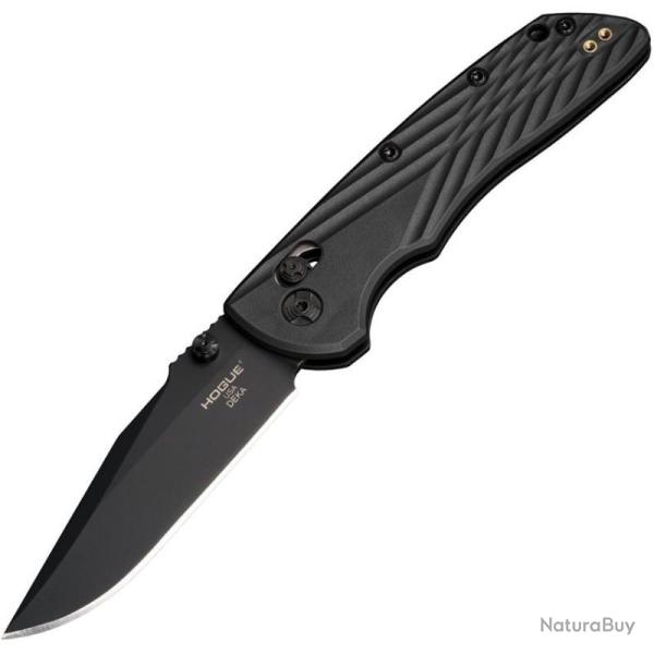 Couteau Pliant Hogue Deka ABLE Lame Acier MagnaCut Manche FRN Noir ABLE Lock USA HO24376
