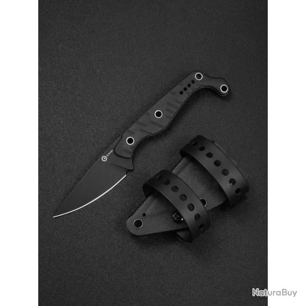Couteau Fixe Civivi SOKN Lame Acier Nitro-V Manche G10 Housse Kydex CIVC220273