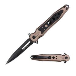 Couteau Pliant Tac Force TF-2011BZ Lame Acier 3Cr13MoV Manche Aluminium Bronze Liner Lock TF2011BZ