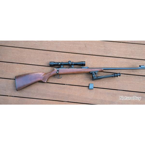 CZ 452-2E ZKM 22LR + BIPIED + LUNETTE 3-9X32