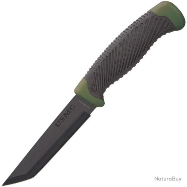 Lot de 3 Couteau United Cutlery USMC Tactical Tanto Lame Acier 1065 Manche TPU �tui ABS UC3403