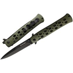 Couteau Pliant Cold Steel Ti-Lite Lame Acier AUS8A Manche Zytel Linerlock Taiwan CS26SPODBK