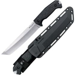 Couteau Fixe Cold Steel Warcraft Tanto Lame Acier 4034SS Manche FRN &Eacute;tui Secure-Ex CS13SSB