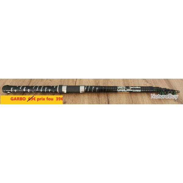 Canne GARBOLINO CADIX 360 CARBONE 8 brins 40 � 150 Gr encombrement 0.85