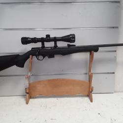 Carabine Rossi 8117 cal.17hmr synth&eacute;tique can.54cm+ lunette 3-9x40