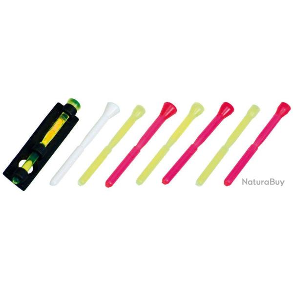 HiViz Comp-Sight PM1002 - guidon de comp�tition � 7 tiges lumineuses