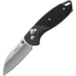 Couteau Pliant Camillus Cuda Lame Acier 440 Manche Nylon Fibre de Verre Bolt Sliding Lock CM19482
