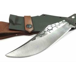 Couteau Fixe Condor Gryphus Lame Acier 1075HC Manche Micarta Housse Kydex Salvador CTK2015675HC