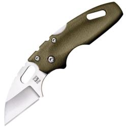 Couteau Cold Steel Mini Tuff Lite Lame Acier 4034SS Manche Griv-Ex Olive Tri-Ad Lock Taiwan CS20MTGD