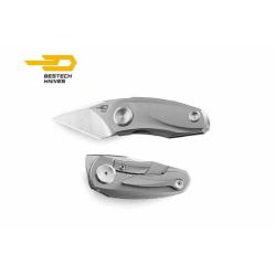 Couteau Pliant Bestech Tulip Lame Acier M390 Manche Titane Framelock BTKT1913A