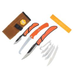 Kit de Chasse Outdoor Edge RazorGuide Pak Lame Acier 420J2 Manche Grivory OERGP1