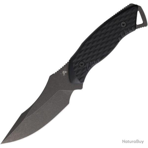 Couteau Fixe Skallywag Tactical Crows Nest 2.0 Lame Acier D2 Manche G10 Noir �tui Kydex SKW67526