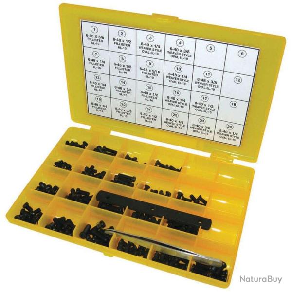 Pachmayr coffret de vis Torx - pour colliers et embases