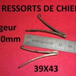 paire ressorts de chiens fusil 39x43 mm juxtapos&eacute; hammerless etc.- VENDU PAR JEPERCUTE (SZA881)