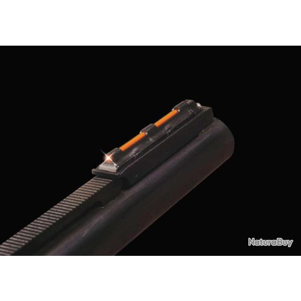 TruGlo guidon fibre optique rouge aimant� - bande ventil�e de 7,5 mm