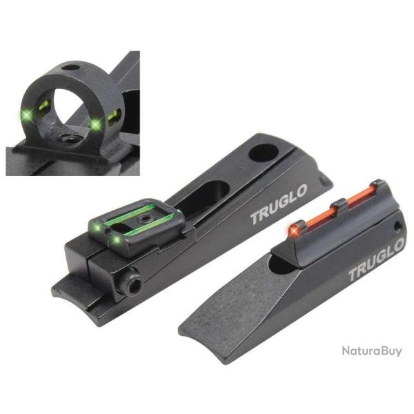 TruGlo TG958X - hausse et guidon universels pour fusil sans bande