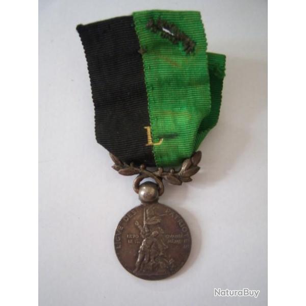 rare m�daille  politique  LIGUE DES PATRIOTES     concours national de  tir  paris 1884