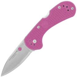 Couteau Condor Cadejo Lockback Pink Lame Acier 14C28N Manche Pink textured polypropylene CTK80825SK