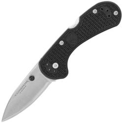 Couteau Condor Cadejo Lockback Blac Lame Acier 14C28N Manche Black textured polypropylene CTK80725SK