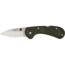 Couteau Condor Cadejo Lockback Army Lame Acier 14C28N Manche Green textured polypropylene CTK80625SK