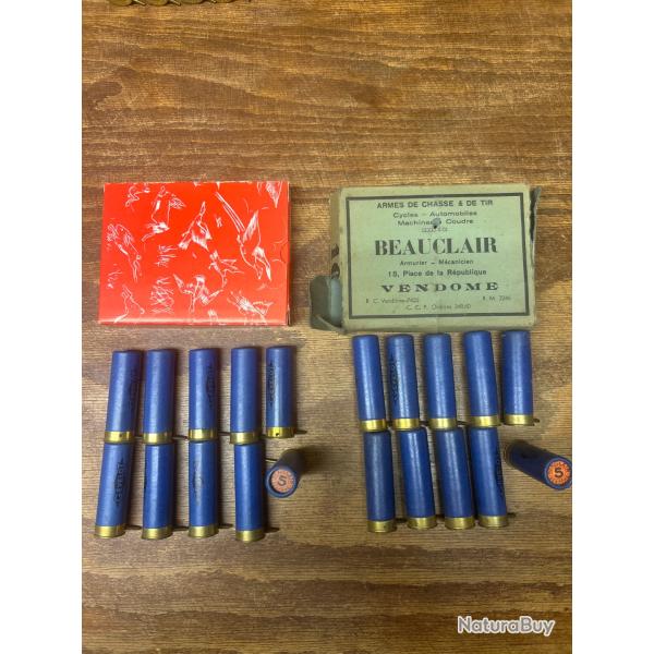 Cartouches � broches calibre 16 lot 2
