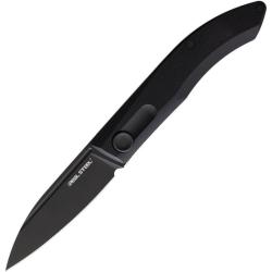 Couteau de Poche Real Steel Stella Lame Acier VG-10 Manche G10 Noir Slip Joint RS7051B