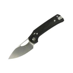 Couteau Reate PL-XE Lame Acier Nitro-V Manche Micarta Noir Pivot Lock REA167