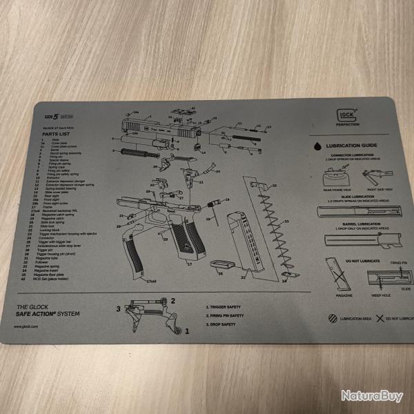 Tapis de nettoyage Glock