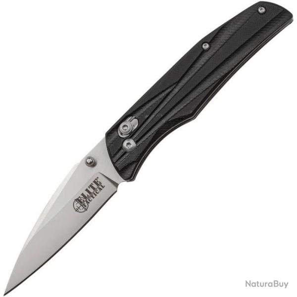 Couteau Pliant Elite Tactical Lame Acier Inoxydable Manche G10 Rapid Lock ETFDR009