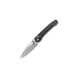 Couteau Pliant Bestech Cobber Lame Acier 14C28N Manche Micarta Vert Bar Lock BTKG68D