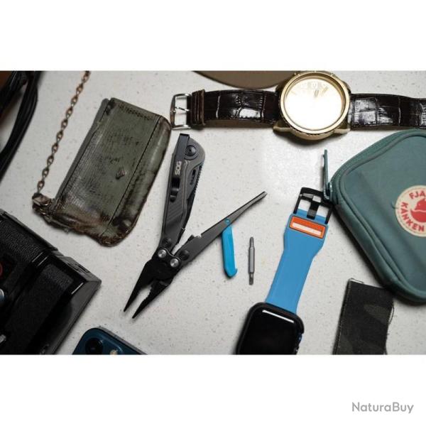 Multi-outil Couteau SOG Flash MT Multi Tool Cyan Manche Aluminium argent� et cyan Ta�wan SOG29550241