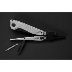 Multi-outil SOG Flash MT Multi Tool Manche Aluminium argent&eacute; Tournevis Lame Ta&iuml;wan SOG29550141