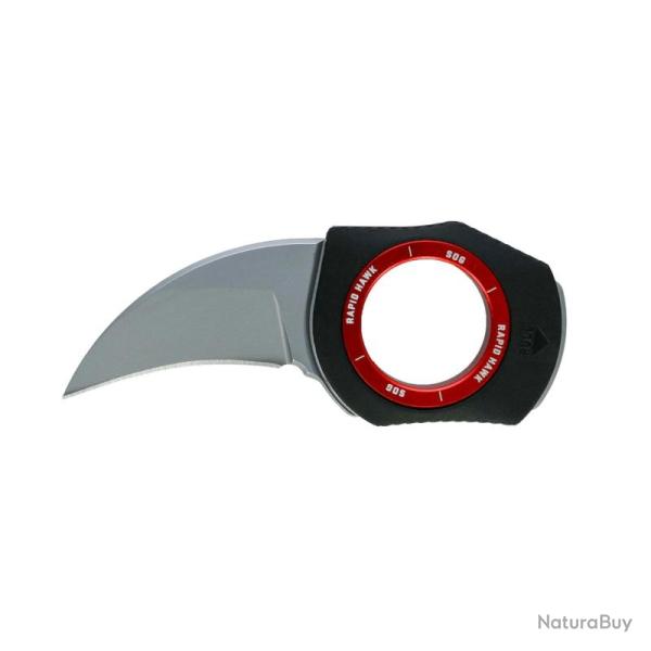 Couteau SOG Rapid Hawk Lame Acier 3Cr13 Manche GFN noir Etui SOG18300743