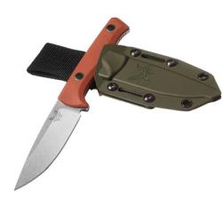 Couteau fixe Benchmade SlipRidge Fixed Rust Orange