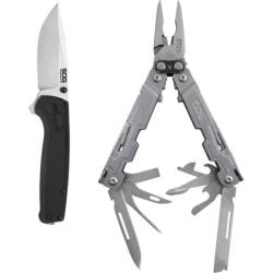 Couteau Pliant SOG Terminus XR/PowerAccess Lame Acier D2 Manche G10 noir XR Lock SOG99992445