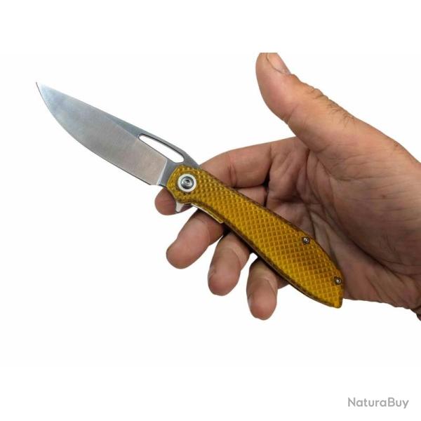 Couteau Pliant Maratac BXTR Lame Acier 8Cr13MoV Manche Ultem Italie MAR129