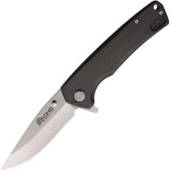 Couteau Pliant Cimo Verzon Lame Acier 420C Manche Fibre de Carbone Linerlock Br&eacute;sil CCMVZ85FC