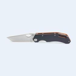 Couteau Cimo Regiflex Cyber Lame Tanto Acier 420C Manche Acrylique Linerlock Br&eacute;sil CCMRF85TCY