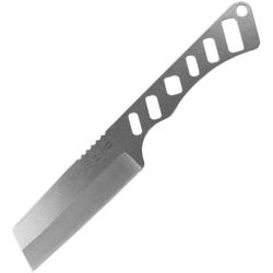 Couteau Fixe Cimo IC2802 Lame Acier 420 Manche Inox &Eacute;tui Nylon Br&eacute;sil CCMIN2802