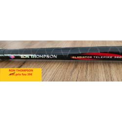 CANNE RON THOMPSON GLADIATOR 3.60 m  5 brins 80-120Gr  encombrement 102 cms