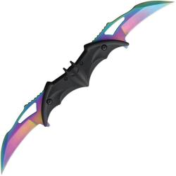 Couteau Falcon Bat Linerlock A/O Lame Acier Inox Spectrum TiNi Manche ABS Noir FLNFD1097RB