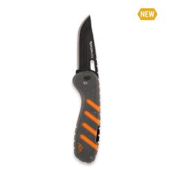 Couteau Outdoor Edge Razor HTX 3.0 Pliant Lame Acier 420J2 Manche Orange Lockback OEHTX30Y6C