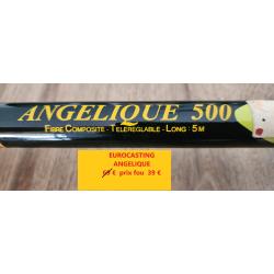CANNE EUROCASTING TELEREGLABLE 5 brins 5 m&eacute;tres fibre composite encombrement 1.14 m