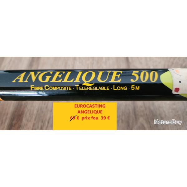 CANNE EUROCASTING TELEREGLABLE 5 brins 5 m�tres fibre composite encombrement 1.14 m