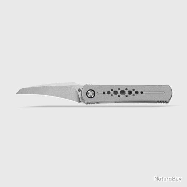 Couteau Pliant Kizer Feist 2 X Series Lame Hawkbill Acier M390 Manche Titane Frame Lock ZX34992A3