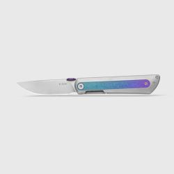 Couteau Pliant Kizer Quoll Lame Acier S45VN Manche Titane Cristallis&eacute; Frame Lock KI3733A2